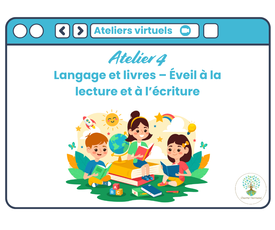 Langage et livres, éveil à la lecture et à l'écriture