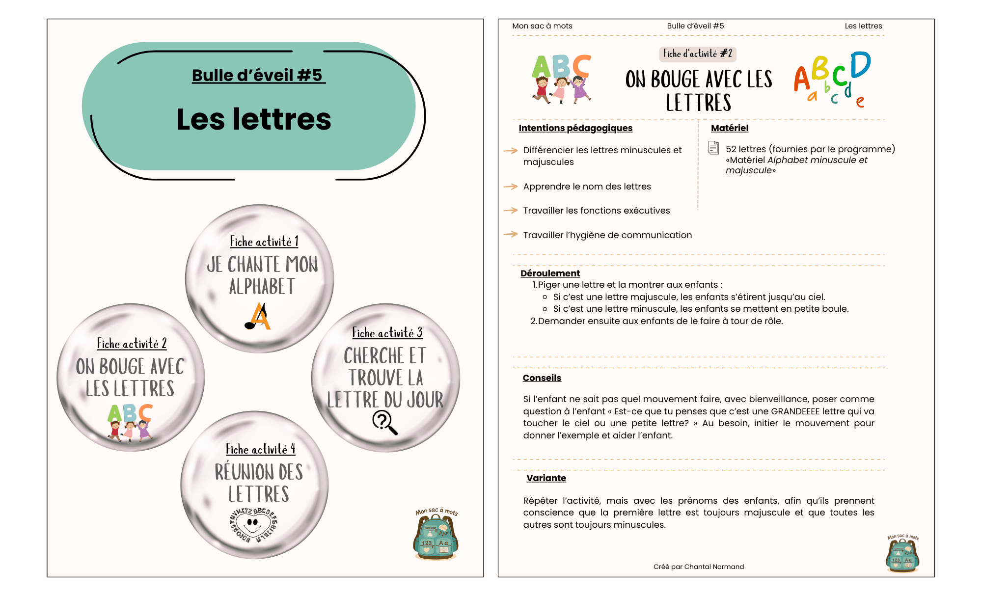 Exemple d'activité de consolidation